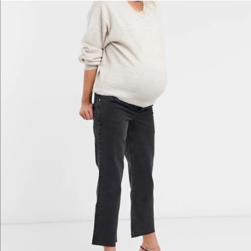 ASOS Maternity high rise stretch 'effortless' jean